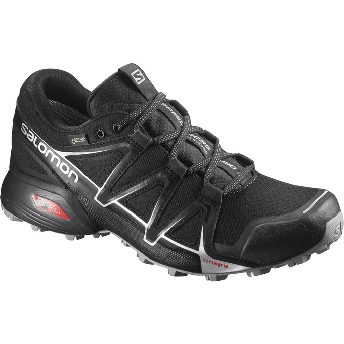 Salomon SPEEDCROSS VARIO 2 GTX® Zapatillas Trail Running Hombre - Negras - Colombia (72140-NVDR)